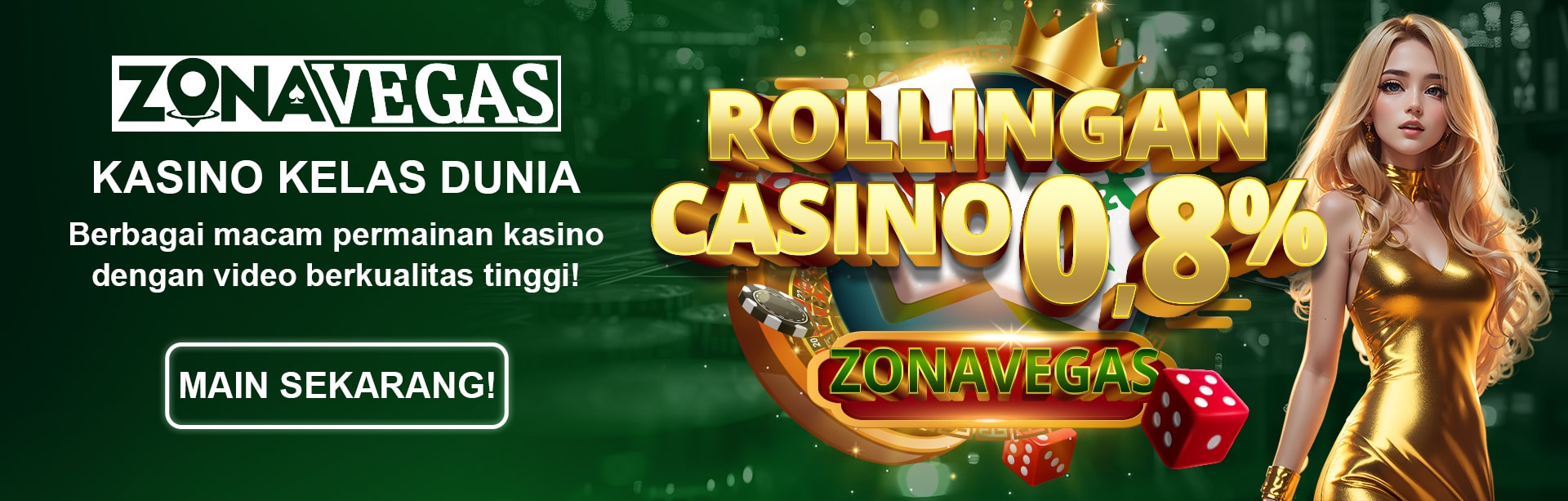 Bonus Cashback Rollingan Casino Zonavegas